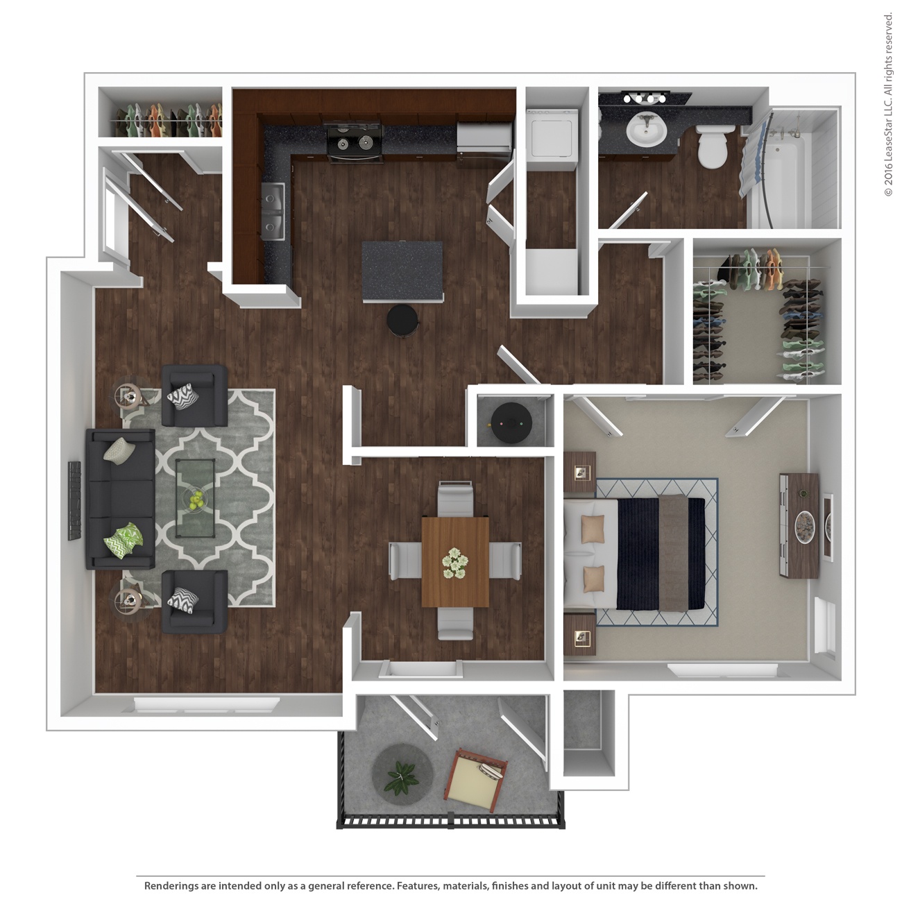The Saratoga floor plan